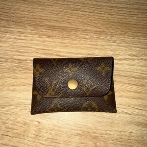 Louis Vuitton Brown Monogram Key Card Holder